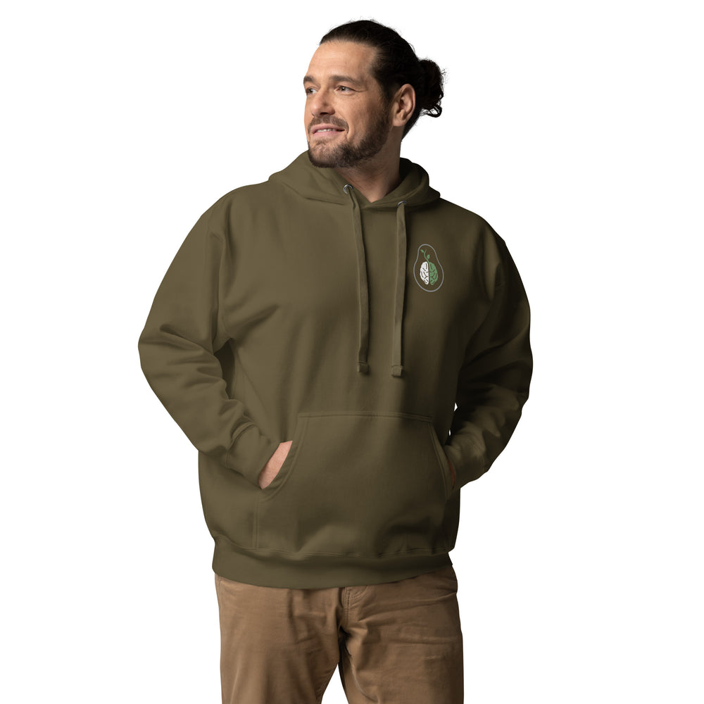 Unisex Military Green AVOT Hoodie